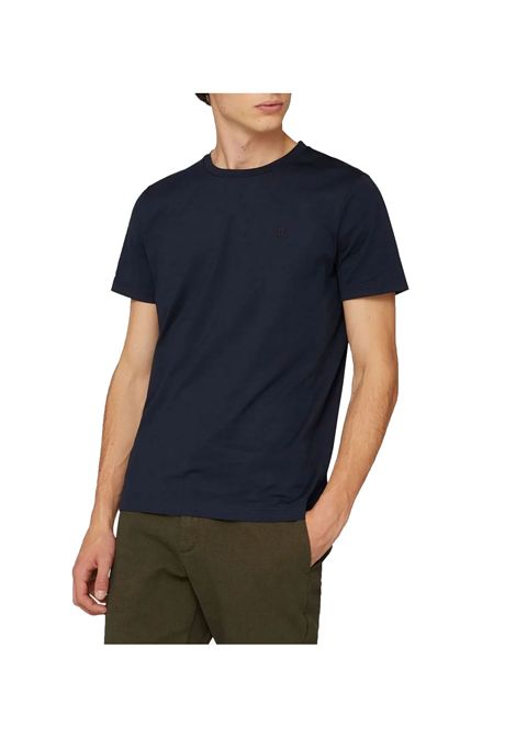 T-shirt Dondup uomo US198 JF0271U ZL4 blu girocollo regular jersey DONDUP | T-shirt | US198JF0271 ZL4890